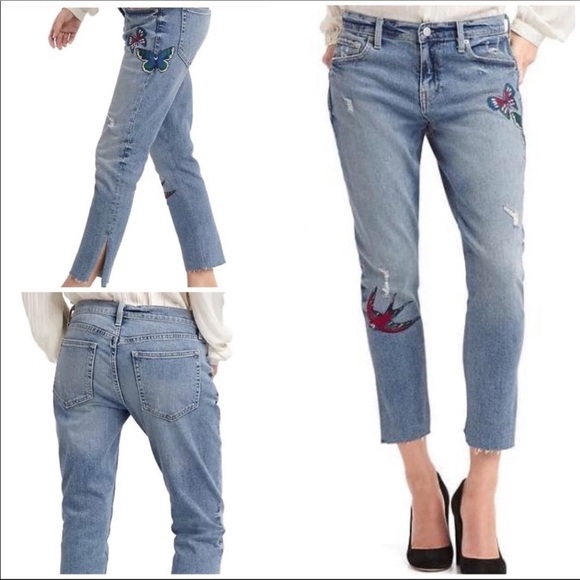 GAP Denim - Gap butterfly embroidered jeans size 25 NWT